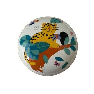 Mikasa Jungle Friends Round Covered Trinket Dish